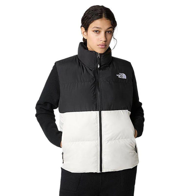 Gilet Saikuru Donna Gardenia White/Black