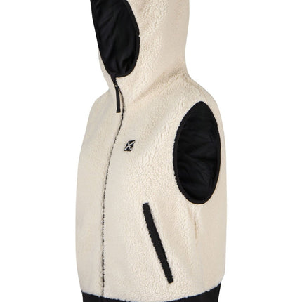 Gilet Sherpa Donna Cream