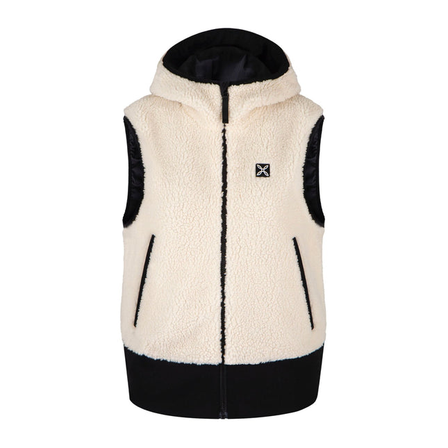 Gilet Sherpa Donna Cream