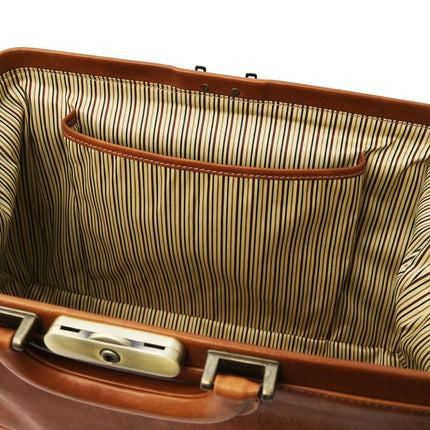 Giotto - Exclusive double - bottom leather doctor bag | TL142344