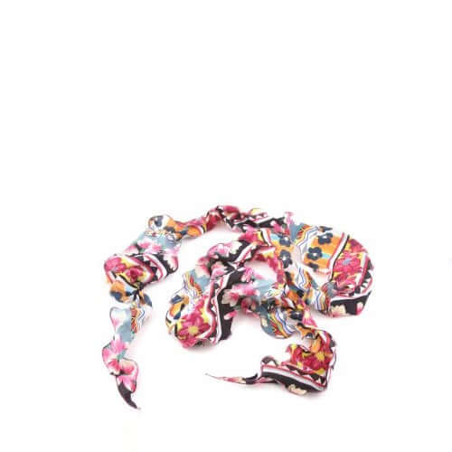 Girocollo Drappo " Frou Frou " Fantasia Fiori