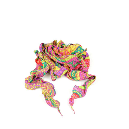 Girocollo Drappo " Frou Frou " Fantasia Paisley Viola