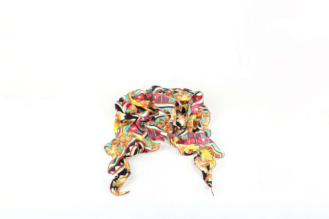 Girocollo Drappo " Frou Frou " Fiori Colorati