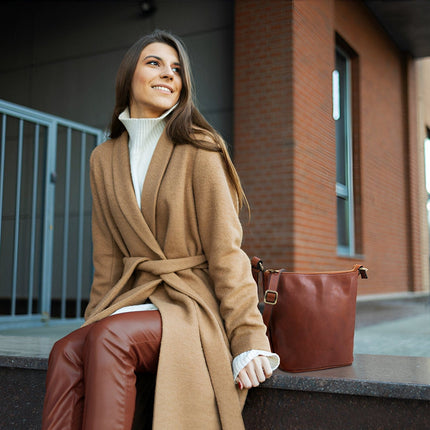 Giusi - Leather shoulder bag | TL142334