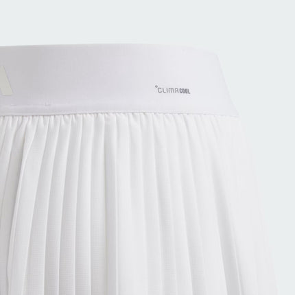 Gonna Club Pleated Bambina White