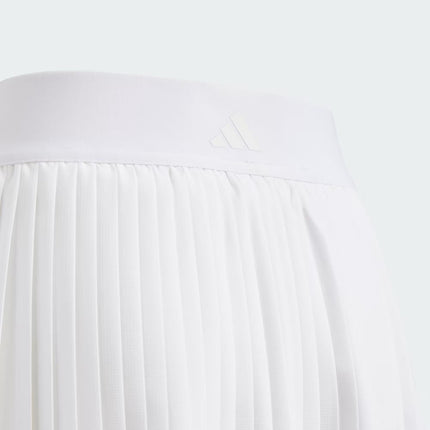 Gonna Club Pleated Bambina White