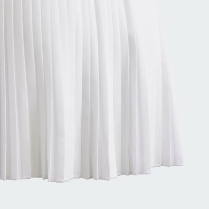 Gonna Club Pleated Bambina White