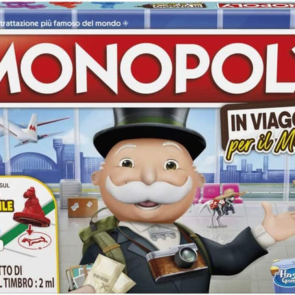 HASBRO MONOPOLY - IN VIAGGIO PER IL MONDO