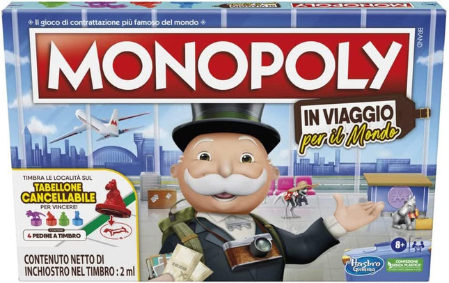 HASBRO MONOPOLY - IN VIAGGIO PER IL MONDO