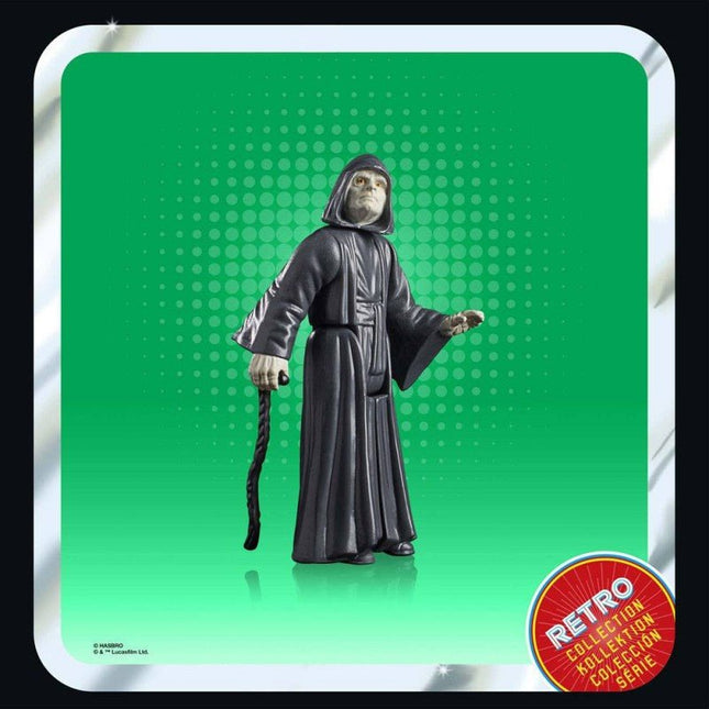 HASBRO STAR WARS: THE RETURN OF THE JEDI - RETRO COLLECTION - THE EMPEROR FIGURE 15 CM (scatola danneggiata)
