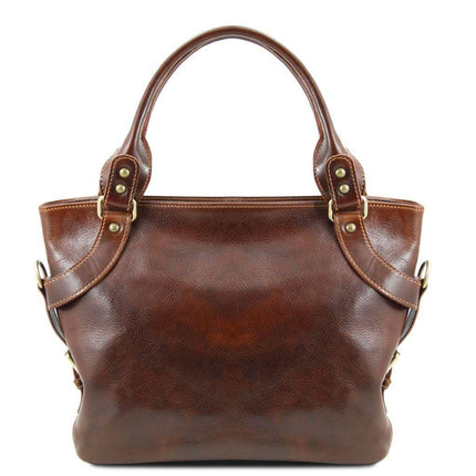 Ilenia - Leather shoulder bag | TL140899