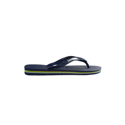 Infradito Brasil Logo Blue Navy