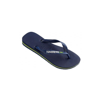 Infradito Brasil Logo Blue Navy