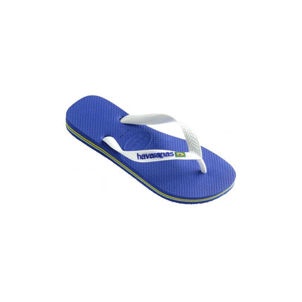 Infradito Brasil Logo Marine Blue