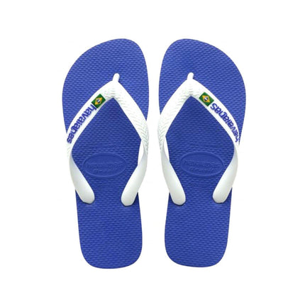 Infradito Brasil Logo Marine Blue