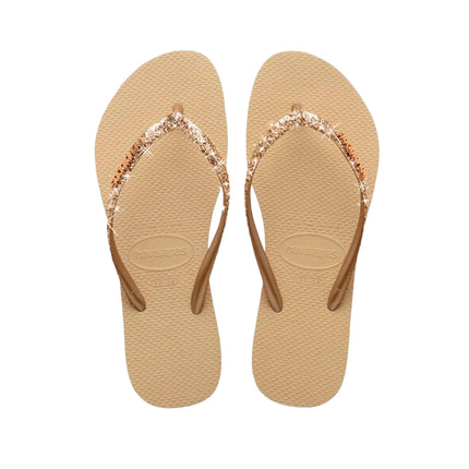 Infradito Slim Glitter II Donna Sand/Grey