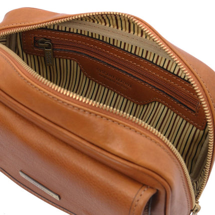 Ivan - Leather handy wrist bag for men | TL140849