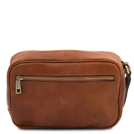 Ivan - Leather handy wrist bag for men | TL140849