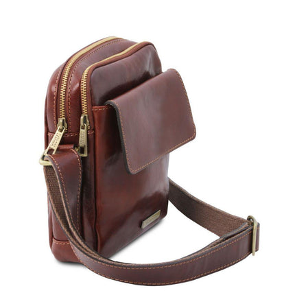Larry - Leather Crossbody Bag | TL141915