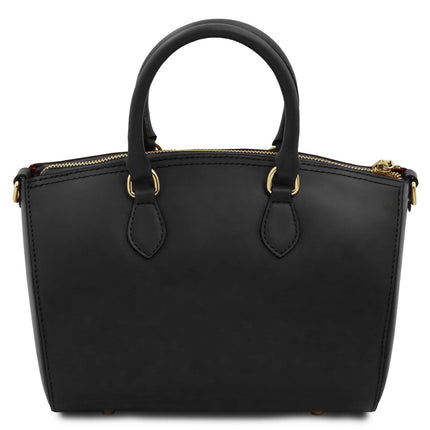 Layla - Leather small duffle handbag | TL142399