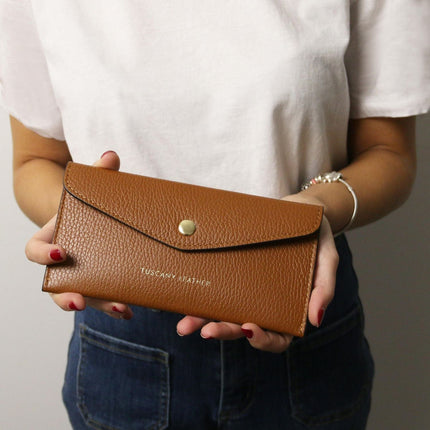 Leather envelope wallet | TL142322