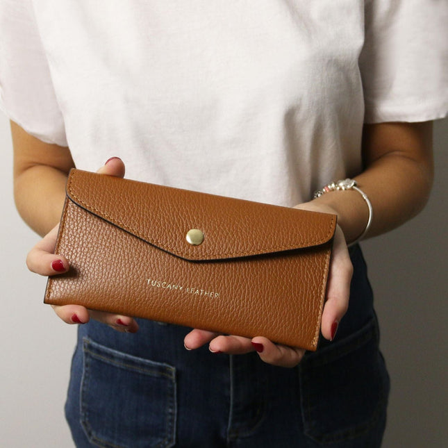 Leather envelope wallet | TL142322