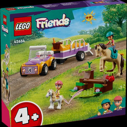 LEGO 42634 Rimorchio con cavallo e pony