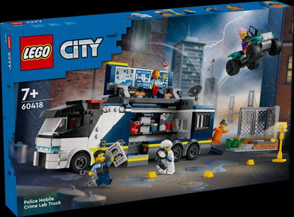LEGO 60418 Camion laboratorio mobile della polizia
