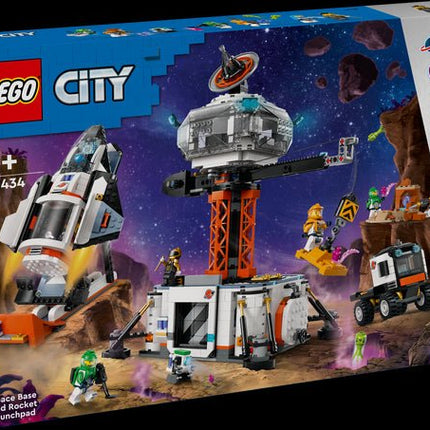 LEGO 60434 Base spaziale e piattaforma di lancio