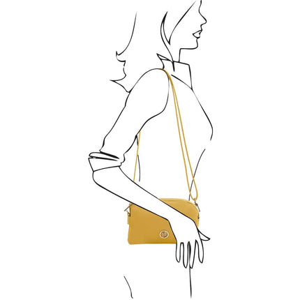 Lily - Soft leather shoulder bag | TL142375