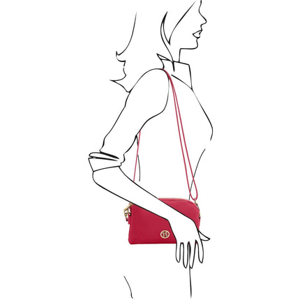 Lily - Soft leather shoulder bag | TL142375