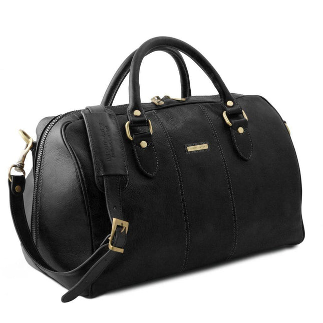 Lisbona - Travel leather duffel bag - Small size | TL141658