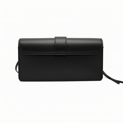 Livorno – Italian Leather Shoulder Bag – Black