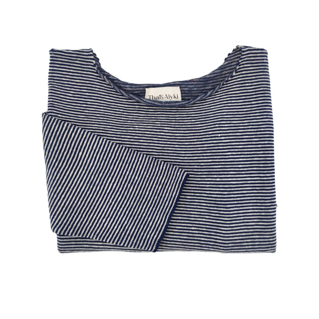 Maglia Azzurra Donna Cream/Navy