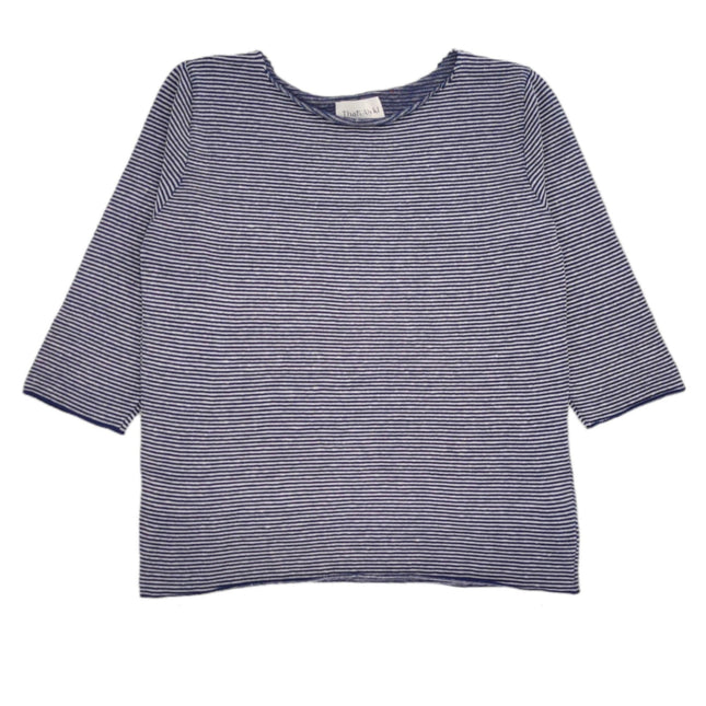 Maglia Azzurra Donna Cream/Navy