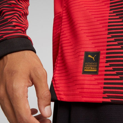 Maglia Calcio Puma AC MIlan Home Maniche Lunghe Long Sleeves 2023/2024