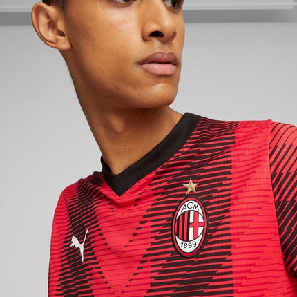 Maglia Calcio Puma AC MIlan Home Maniche Lunghe Long Sleeves 2023/2024