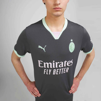 Maglia Calcio Puma AC Milan Third Grigia 2024/2025 7 Morata