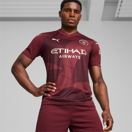 Maglia Calcio Puma Manchester City Away 3rd Third MCFC 2024/2025 17 De Bruyne