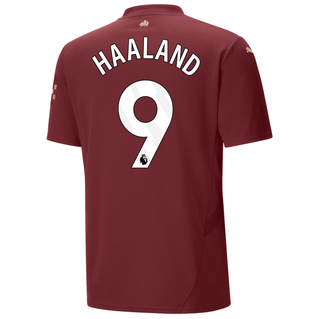 Maglia Calcio Puma Manchester City Away 3rd Third MCFC 2024/2025 9 Haaland