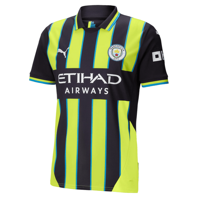 Maglia Calcio Puma Manchester City Away MCFC 2024/2025 17 De Bruyne
