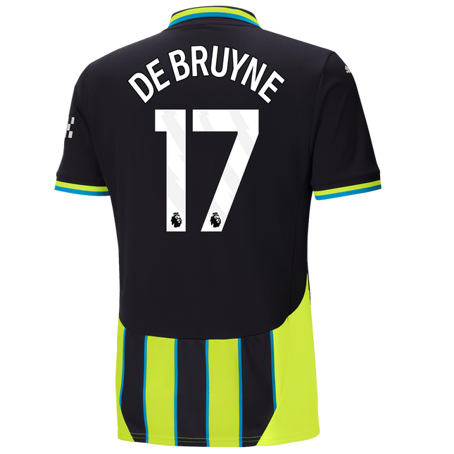 Maglia Calcio Puma Manchester City Away MCFC 2024/2025 17 De Bruyne