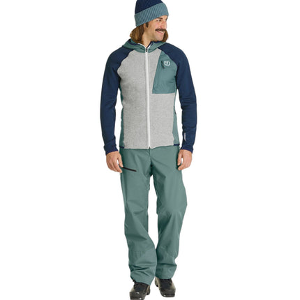 Maglia Classic Knit Hoody Uomo Arctic Grey