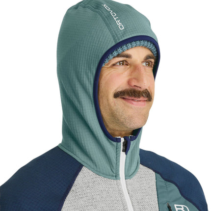 Maglia Classic Knit Hoody Uomo Arctic Grey