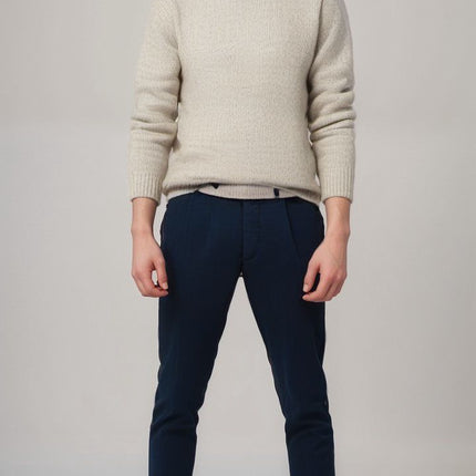 Maglia Donegal Rollneck Uomo Ecru