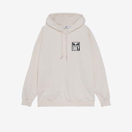 Maglia Eyes Icon Hood Uomo Silver Grey Faded Wash