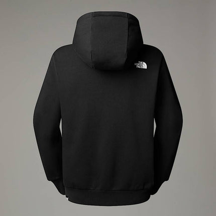 Maglia Fine Hoodie Uomo Black