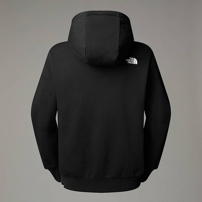 Maglia Fine Hoodie Uomo Black
