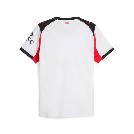 Maglia Gara Calcio Puma AC Milan Away AUTHENTIC ULTRAWEAVE Bianca 2025/2026
