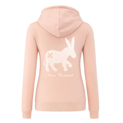 Maglia Hoodie Donna Light Pink